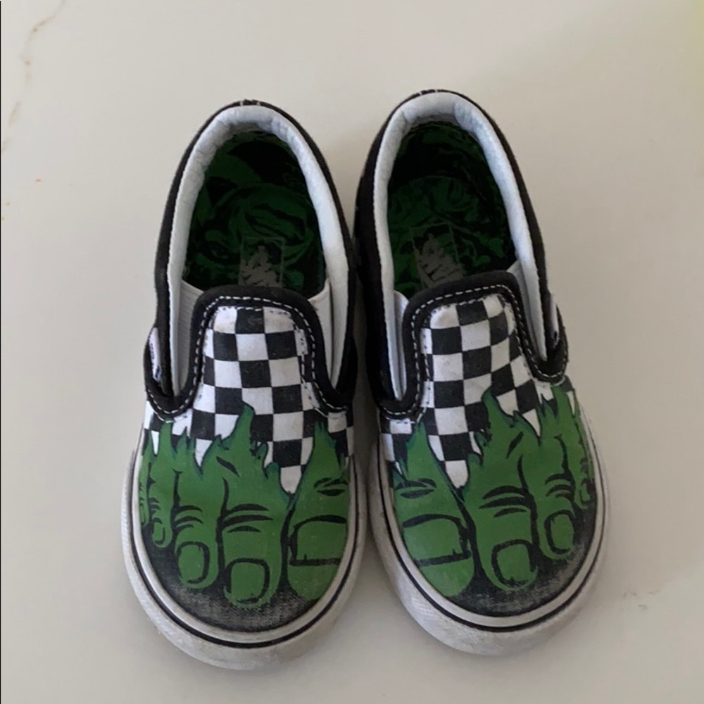Toddler HULK vans